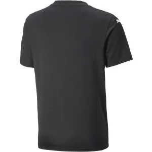 Puma TEAMULTIMATE JERSEY JR Detský futbalový dres, čierna, veľkosť