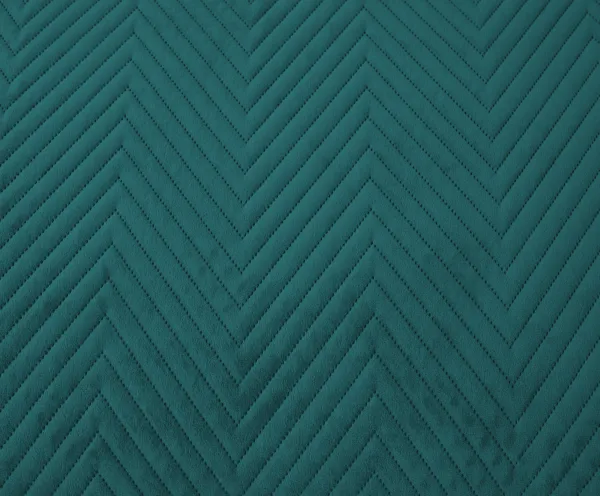 Tyrkysový zamatový prehoz na posteľ ARROW VELVET Rozmer: 170 x 210 cm