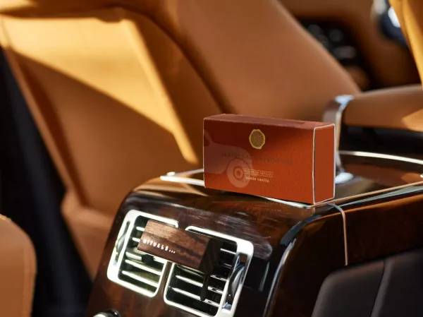 Suede Vanilla Car Air Freshener