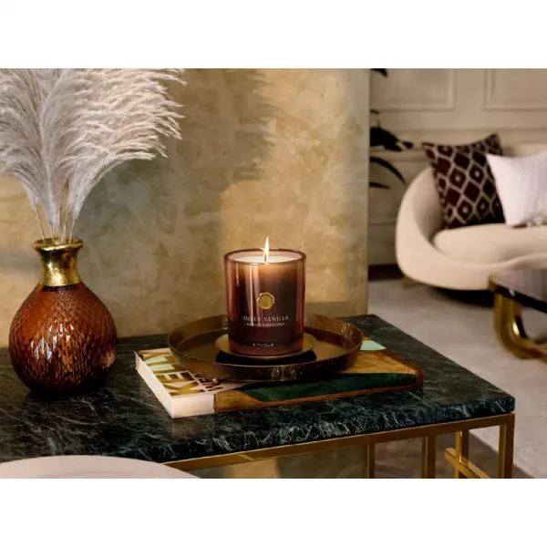 Suede Vanilla Scented Candle
