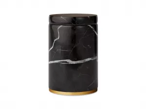 Dedaine Cotton Jar Black Marble