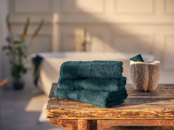 Cotton Hand Towel Petrol