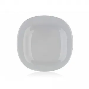 Luminarc Hranatý dezertný tanier CARINE 19 cm, 6 ks, sivá