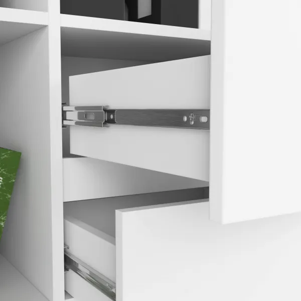 Ak furniture Skriňa Rexa II 80 cm biela