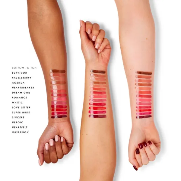 MUA Makeup Academy Lip Gloss Nourishing vyživujúci lesk na pery odtieň Heartfelt 6,5 ml