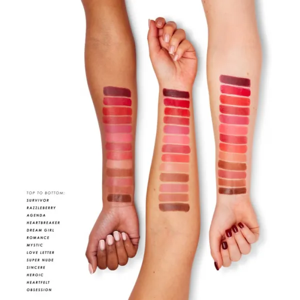 MUA Makeup Academy Creamy Matte krémový rúž s matným efektom odtieň Razzleberry 3,2 g