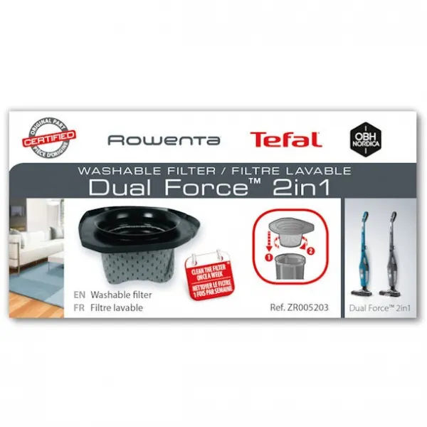 Filter dual force 2v1 pre Rowenta RH67xx
