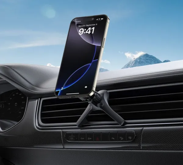 Tech-Protect N56 MagSafe Vent Stable držiak na mobil do auta, čierny