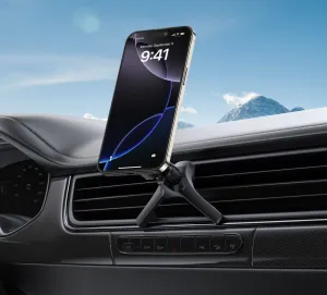 Tech-Protect N56 MagSafe Vent Stable držiak na mobil do auta, čierny