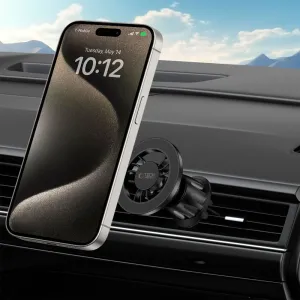 Tech-Protect N56 MagSafe CD Vent držiak na mobil do auta, čierny