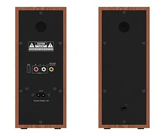 Genius reproduktory SP-HF800BT, 2.0, 20W, černo-hnědé, Bluetooth 5.3