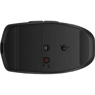 Myš bezdrátová, HP 695 Qi-Charging wireless Mouse, černá, optická, 4000DPI