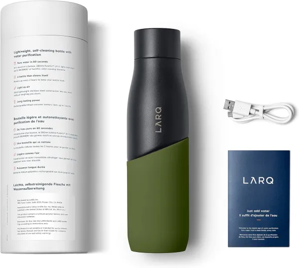 LARQ samočistiaca fľaša Movement PureVis™ - 950 ml Farba: Black / Pine