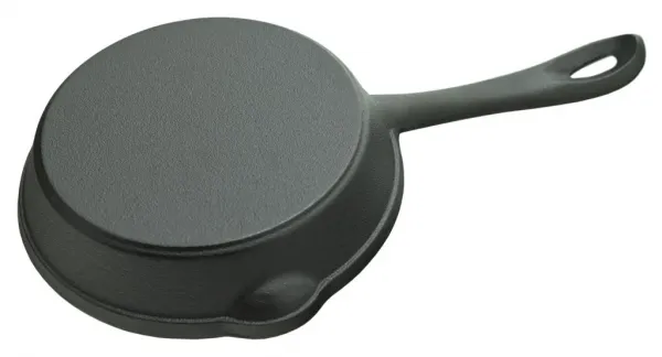 Grilovacia panvica s držadlom 16 cm, liatina