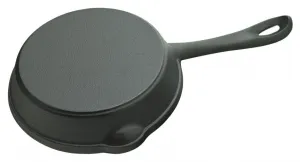 Grilovacia panvica s držadlom 16 cm, liatina