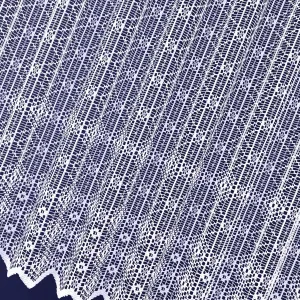 Hotová záclona alebo balkónový komplet, Mia, biela 350 x 170 cm