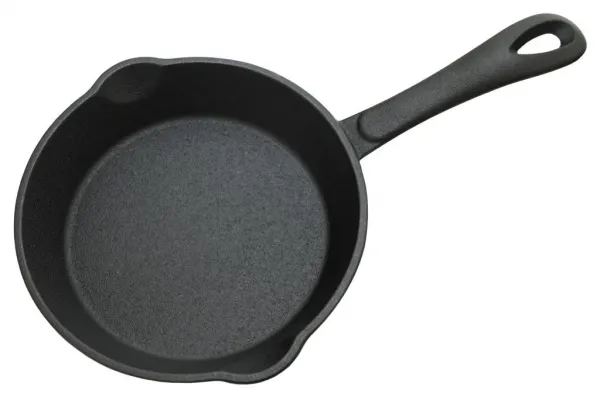 Grilovacia panvica s držadlom 16 cm, liatina