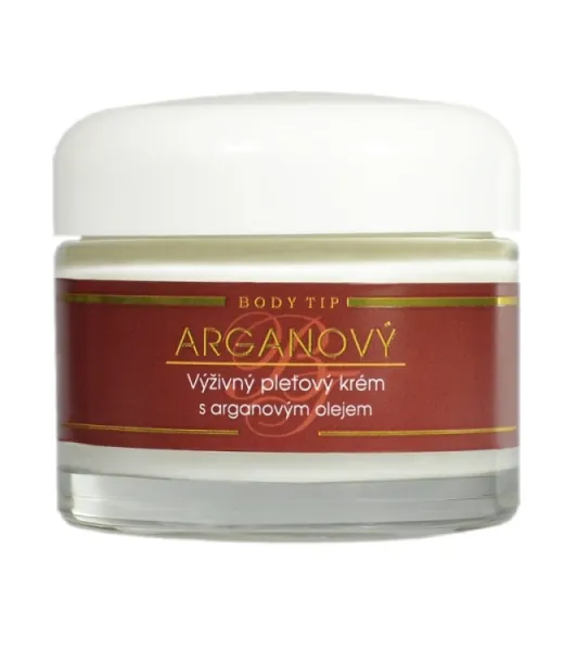 BODY TIP Arganový výživný pleťový krém
                   50 ml