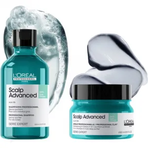 L’Oréal Professionnel Serie Expert Scalp Advanced šampón a maska 2 v 1 pre mastné vlasy a vlasovú pokožku 250 ml