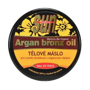 Sun ViVACO SUN Argan oil telové MASLO BRONZE pre rýchle zhnednutie bez UV faktora
                   200 ml