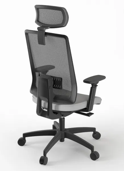 Danker Ergonomická kancelárska stolička s pohyblivou opierkou  X-PRO Prevedenie: Bez hlav. opierky