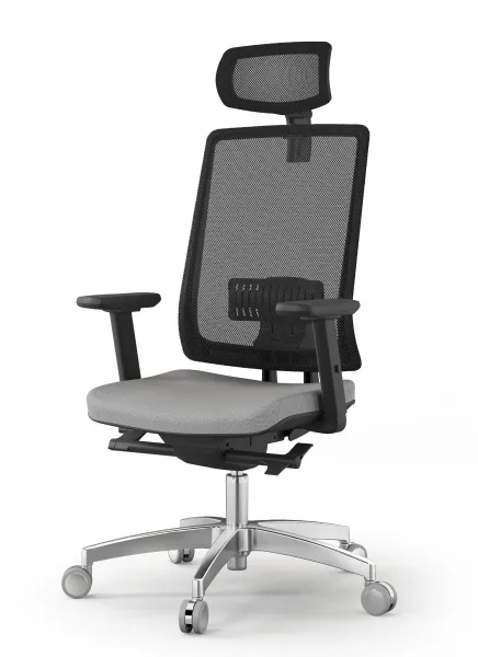 Danker Ergonomická kancelárska stolička s pohyblivou opierkou  X-PRO Prevedenie: S hlav. opierkou