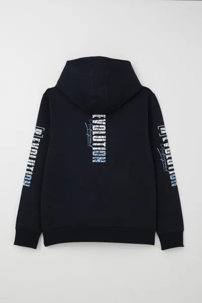 Breeze Chlapčenská mikina REVOLUTION Farba: Tm.modrá, Veľkosť: 140