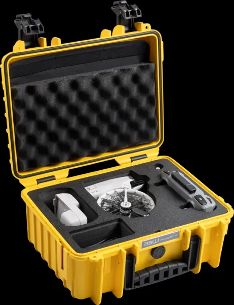 BW Outdoor Case Type 3000/PP.117 pre DJI Flip, Yellow