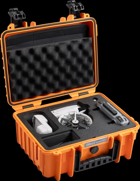 BW Outdoor Cases Type 3000/PP.117 pre DJI Flip, Orange