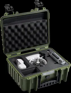 BW vonkajšie puzdro typu 3000/PP.117 pre DJI Flip, bronzovo zelené