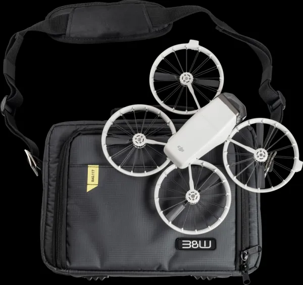 BW Outdoor Drone.Taška TEX-117 pre DJI Flip, šedá