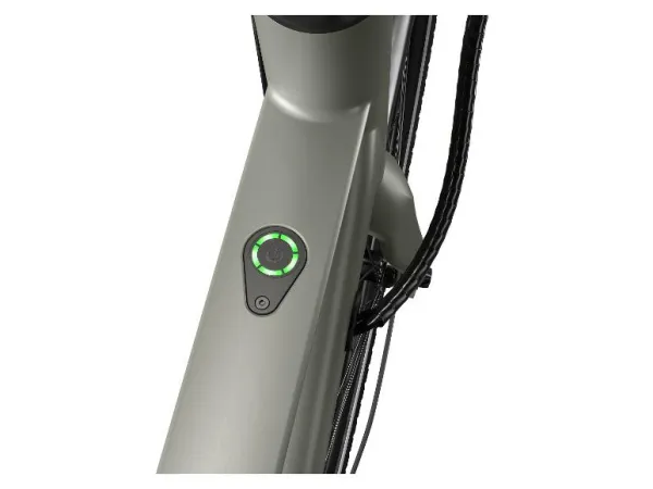 Crivit Mestský elektrobicykel X.3 Shimano Cues (olivovozelená)
