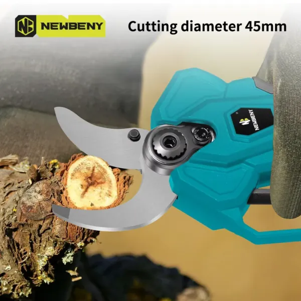 Vysoko výkonné PROFI nožnice OneVan / NEWBENY hrúbka strihu 45 mm 4 hrúbky strihu, maximálne otvorenie nožníc 6,3cm rezervné čepele v cene .Vhodné pre batériu MAKITA 18V. Vhodné aj na teleskop v našej ponuke