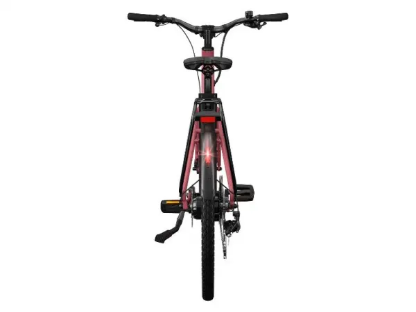 Crivit Mestský elektrobicykel s prehadzovačkou Shimano Cues Y.3 (ružovofialová)