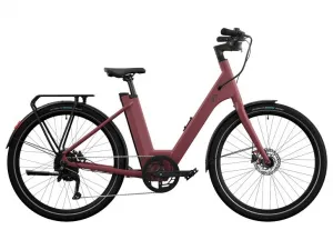 Crivit Mestský elektrobicykel s prehadzovačkou Shimano Cues Y.3 (ružovofialová)