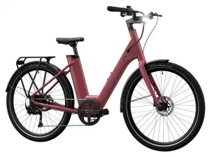 Crivit Mestský elektrobicykel s prehadzovačkou Shimano Cues Y.3 (ružovofialová)
