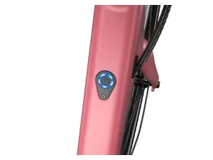 Crivit Mestský elektrobicykel s prehadzovačkou Shimano Cues Y.3 (ružovofialová)