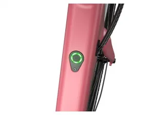 Crivit Mestský elektrobicykel s prehadzovačkou Shimano Cues Y.3 (ružovofialová)