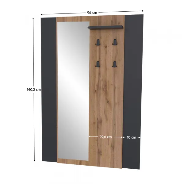 Vešiakový panel AMONI Tempo Kondela