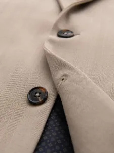 Trendy sako pre pánov béžové