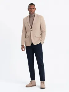 Trendy sako pre pánov béžové