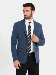 Trendy sako pre pánov  tmavo modré