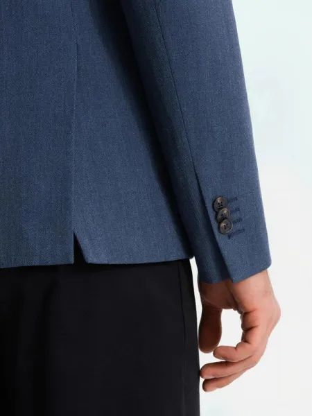 Trendy sako pre pánov  tmavo modré