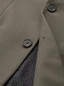 Trendy sako pre pánov olivové