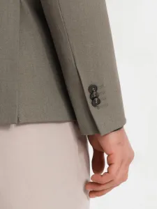 Trendy sako pre pánov olivové