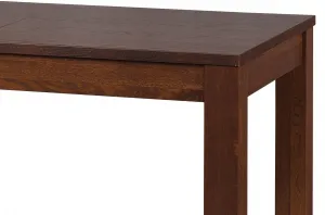 Szynaka Rozkladací jedálenský stôl Hermesy 40 z masívu 160/250 cm dub čokoládový