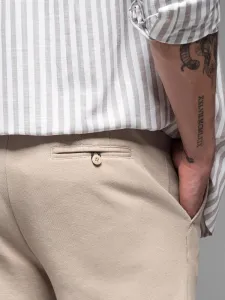 Pánske štýlové kraťasy pieskové