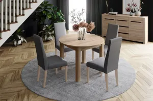 Szynaka Rozkladací jedálenský stôl Indus 105/240 cm dub sonoma