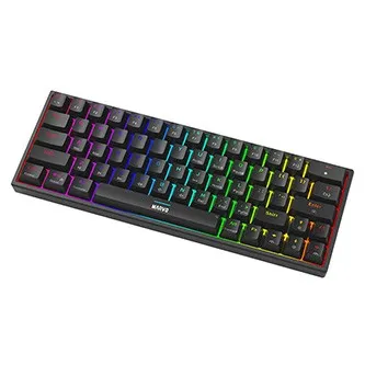 Marvo SHOGO 63, klávesnica US, herná, káblová (USB), čierná, mechanická, podsvietenie