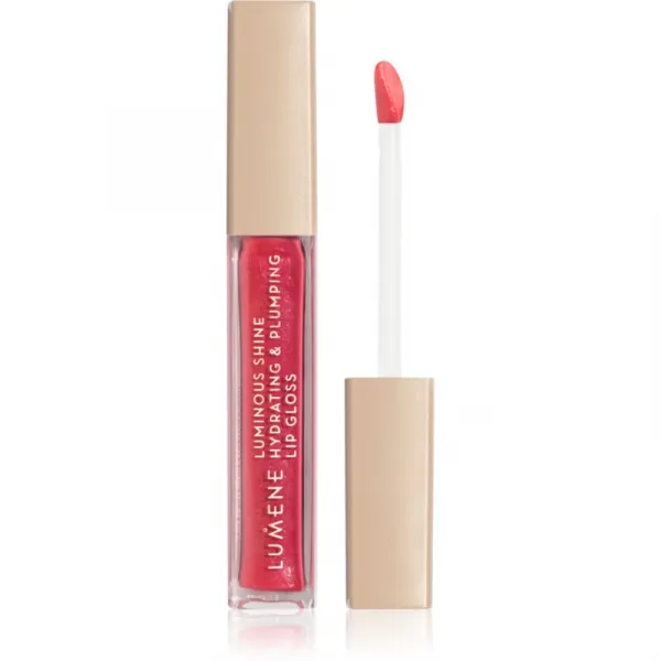 Lumene Luminous Shine hydratačný lesk na pery odtieň 5 Bright Rose 5 ml